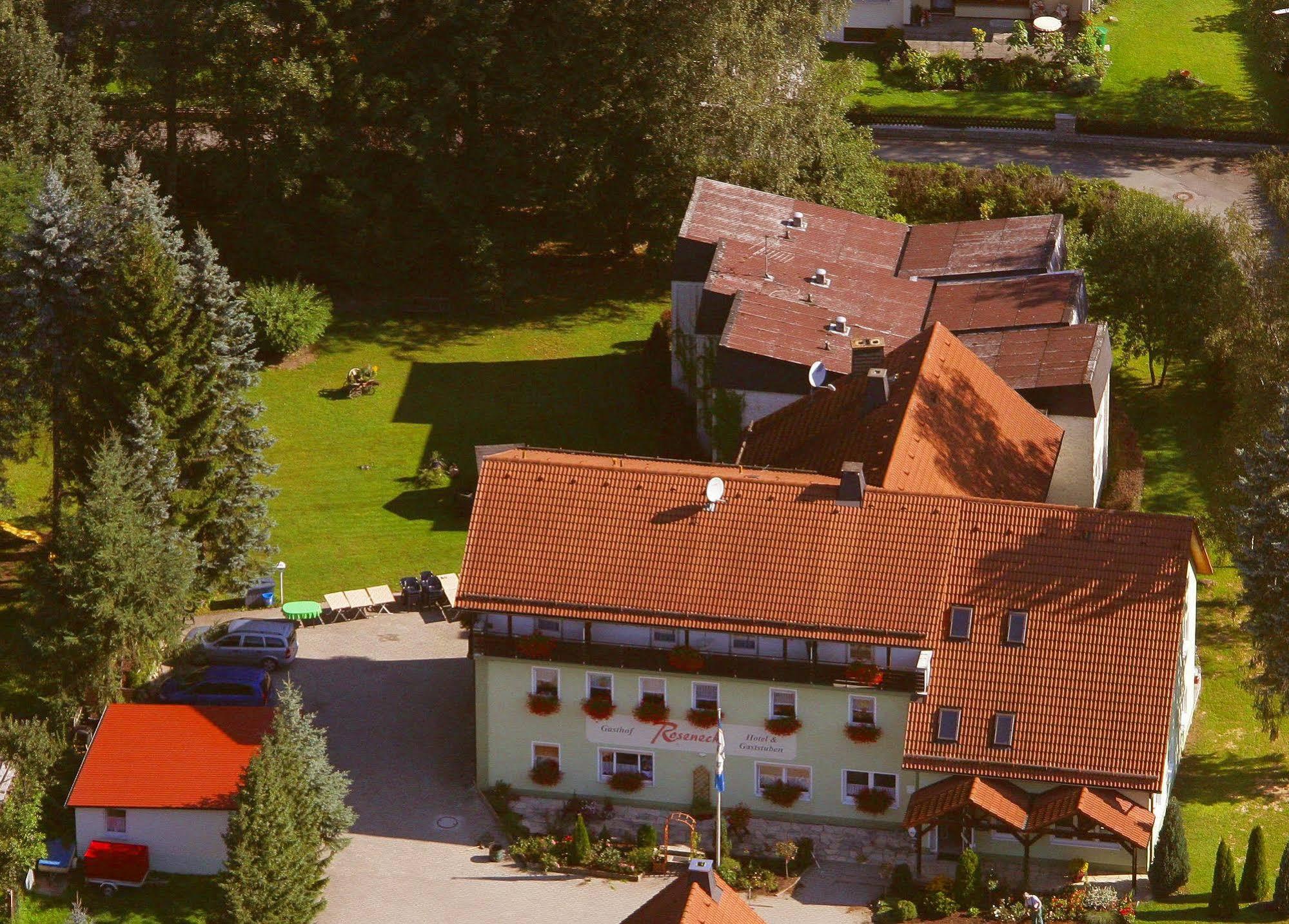 Gasthof Roseneck Wallenfels Eksteriør bilde